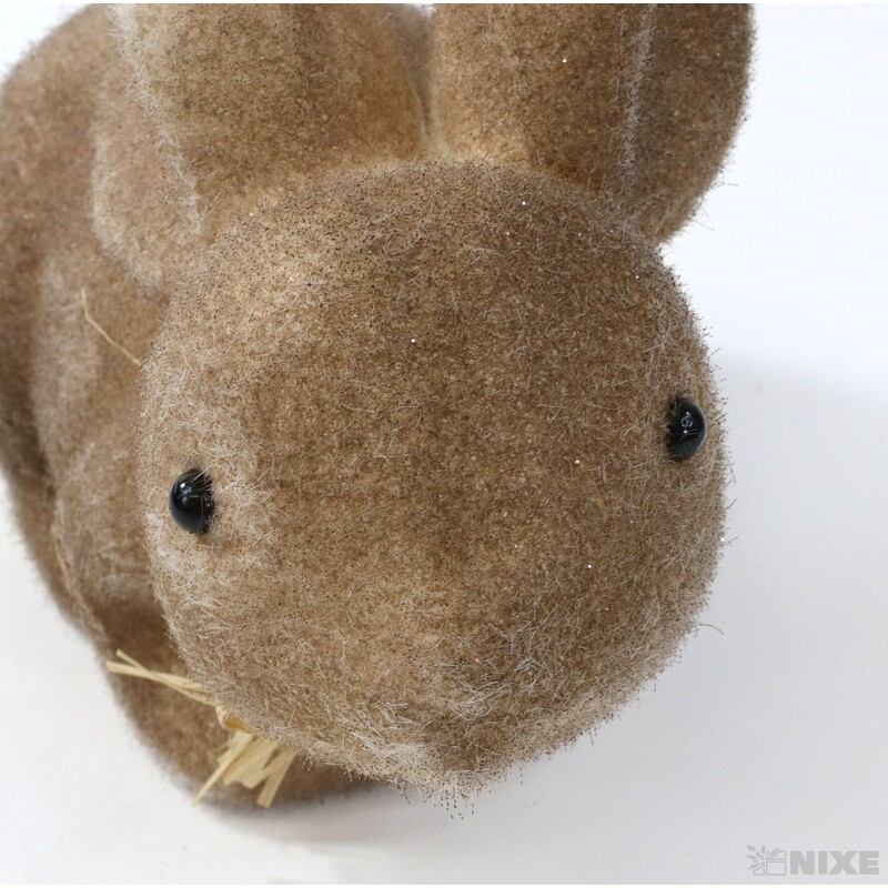 ZAJÍC 20x13cm*HNĚDÁ