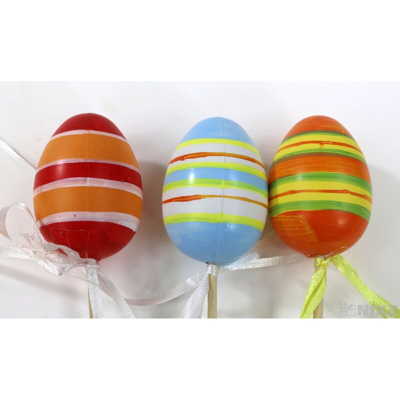 ZÁPICH VAJÍČKA 6ks 6x25cm*MIX BAREV