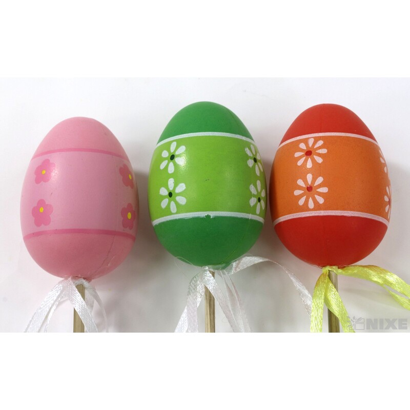 ZÁPICH VAJÍČKA 6ks 6x25cm*MIX BAREV