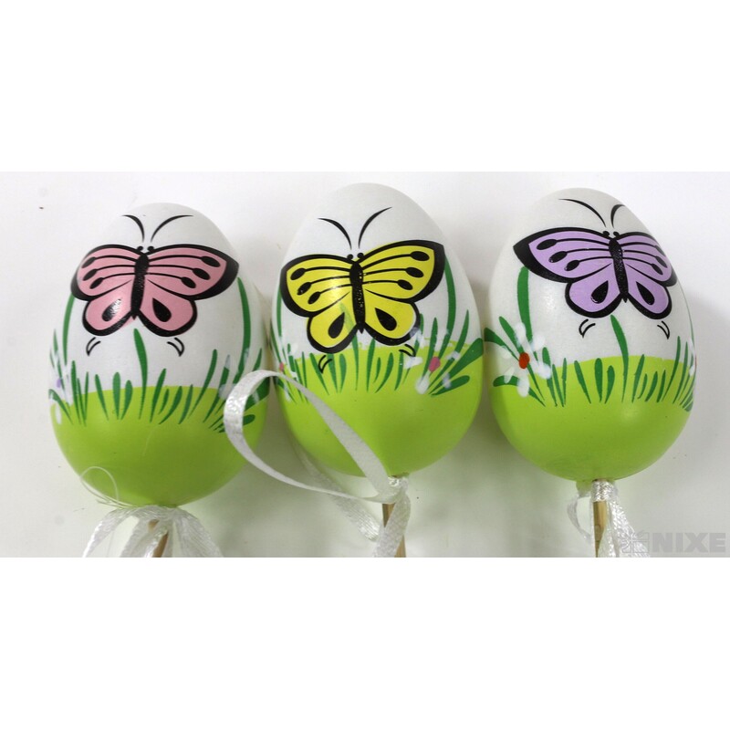 ZÁPICH VAJÍČKA 6ks 6x25cm*MIX BAREV