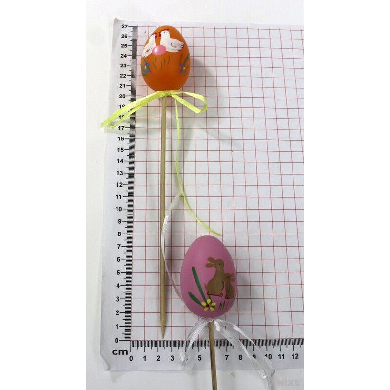 ZÁPICH VAJÍČKA 6ks 6x25cm*MIX BAREV