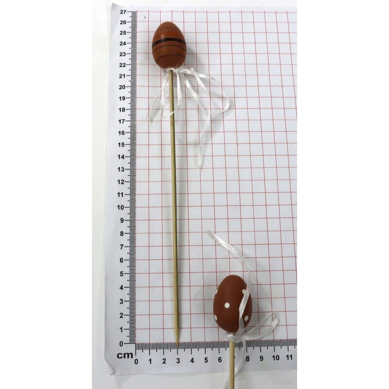 ZÁPICH VAJÍČKA 12ks 4x25cm*MIX BAREV