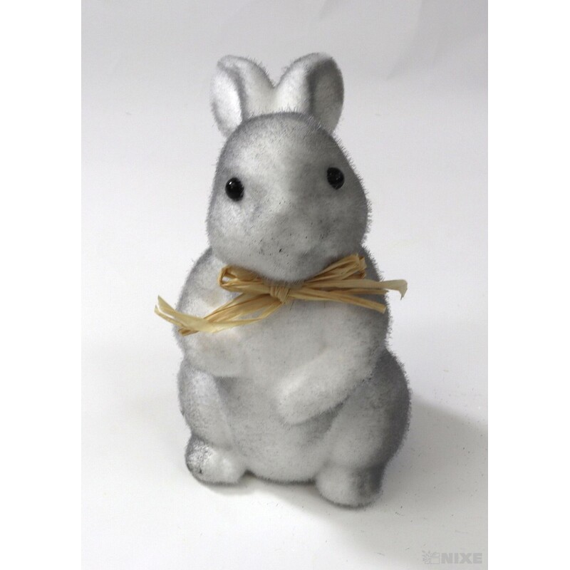 ZAJÍC 15cm*ŠEDÁ