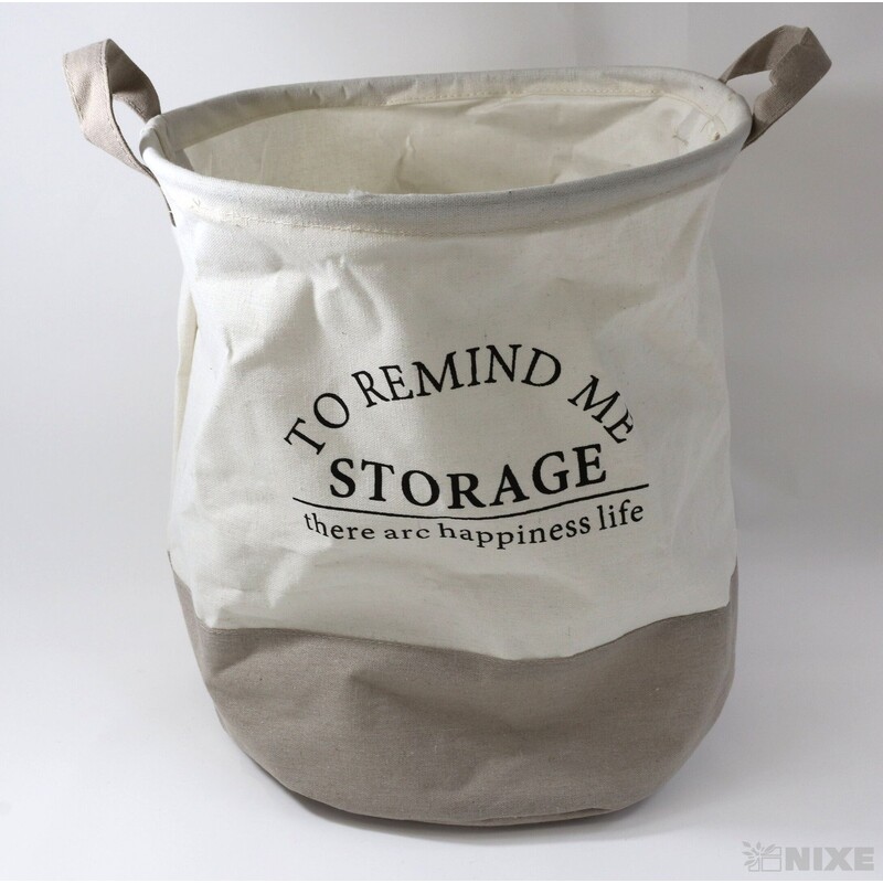 OBAL TEXTIL 33x29cm*BÍLÁ