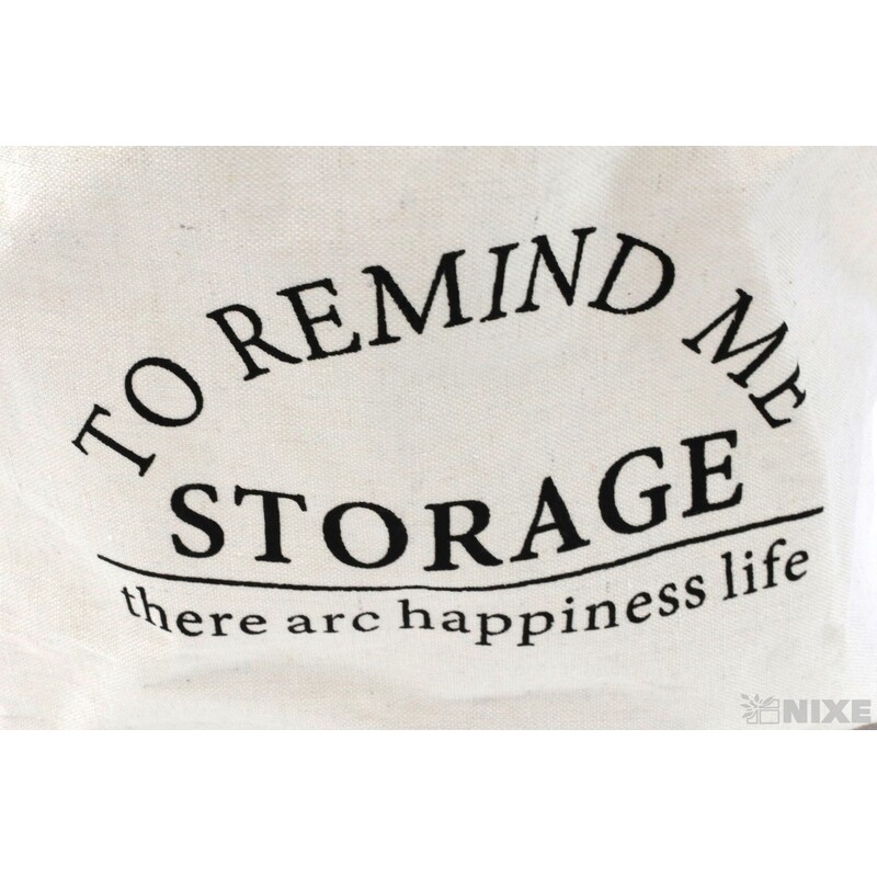 OBAL TEXTIL 33x29cm*BÍLÁ