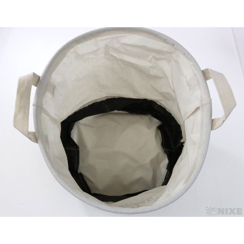 OBAL TEXTIL 32x34cm*BÍLÁ