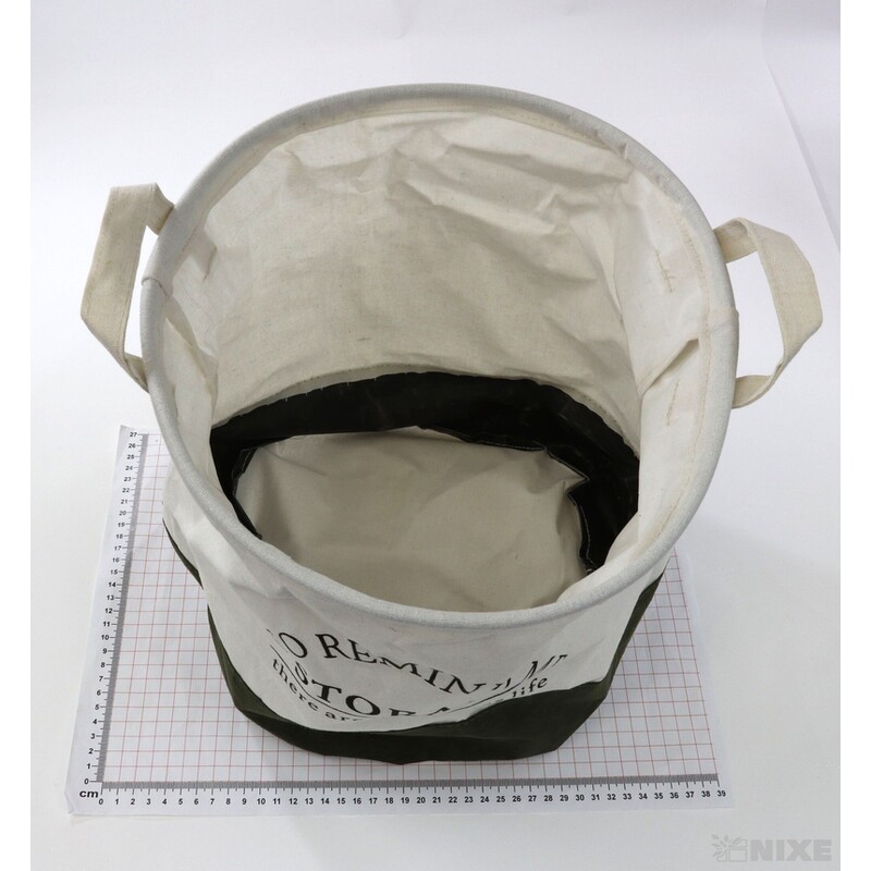 OBAL TEXTIL 32x34cm*BÍLÁ