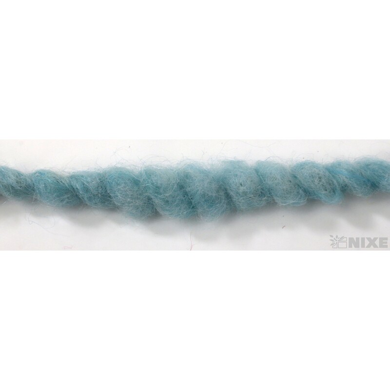 STUHA PLSTĚNÁ DRÁT 10mmx7m*MODRÁ SV.