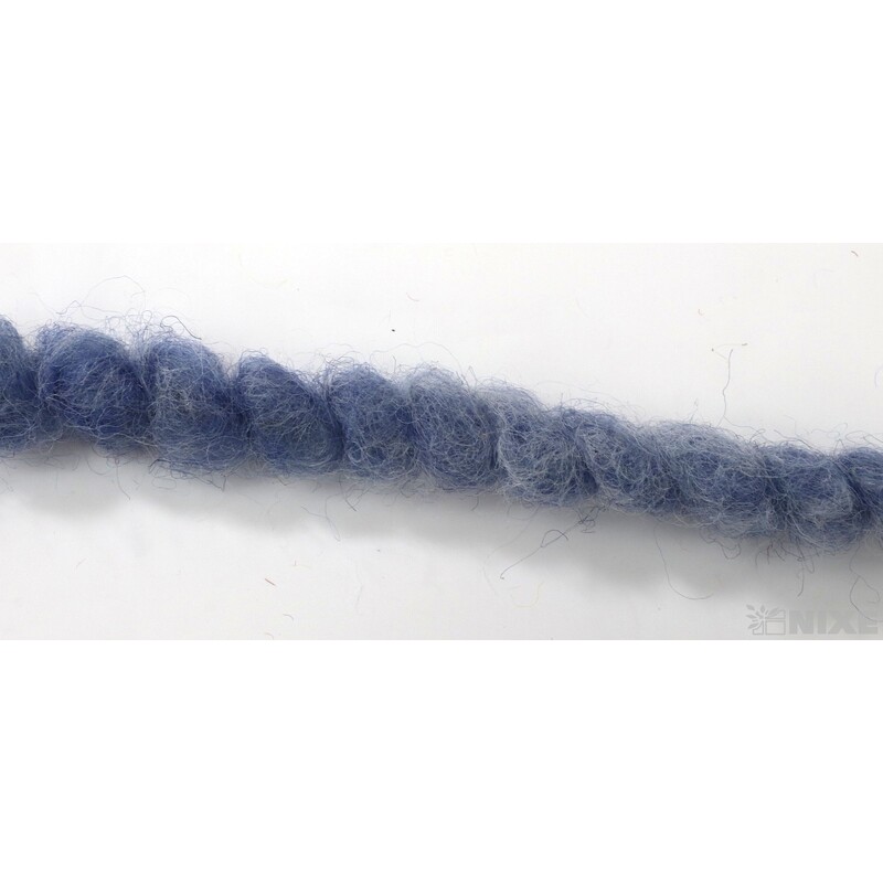 STUHA PLSTĚNÁ DRÁT 10mmx7m*MODRÁ