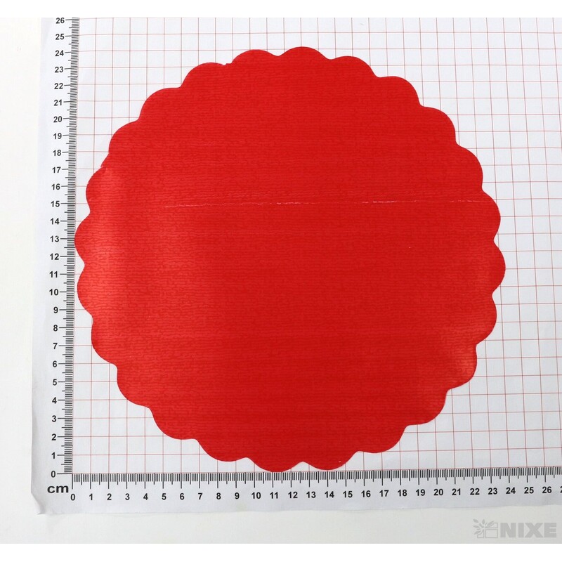 25cm SALOME P1 RONDO*ČERVENÁ