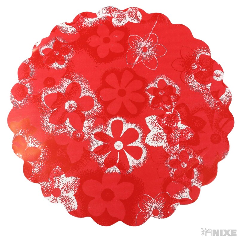 25cm CLAUDIA P1 RONDO*ČERVENÁ