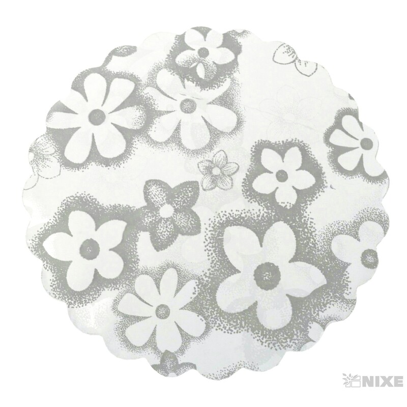 25cm CLAUDIA P1 RONDO*BÍLÁ