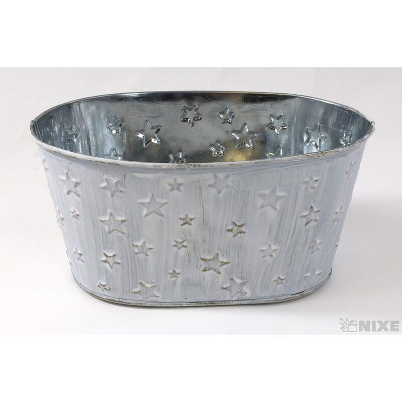 PLECHOVÁ MISKA OVÁL 18x11x9cm*