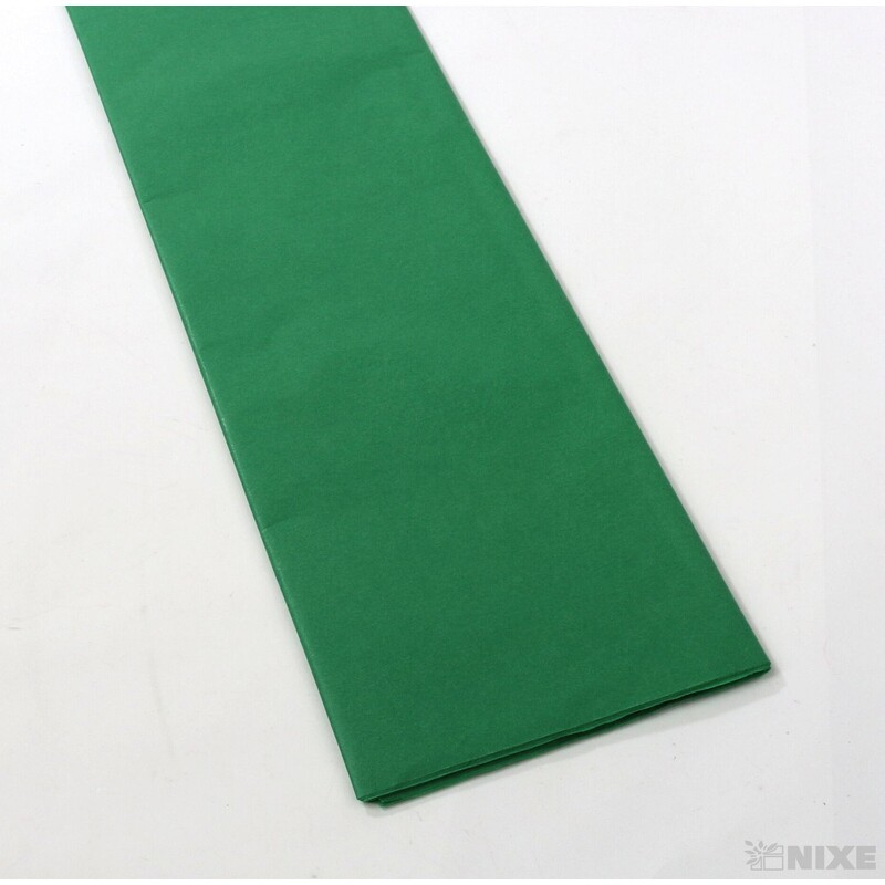 ARCH PAPÍR HEDVÁBNÝ 65x50cm 10ks*ZELENÁ TM.