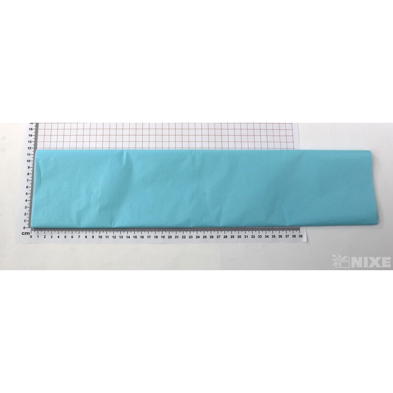 ARCH PAPÍR HEDVÁBNÝ 65x50cm 10ks*MODRÁ SV.