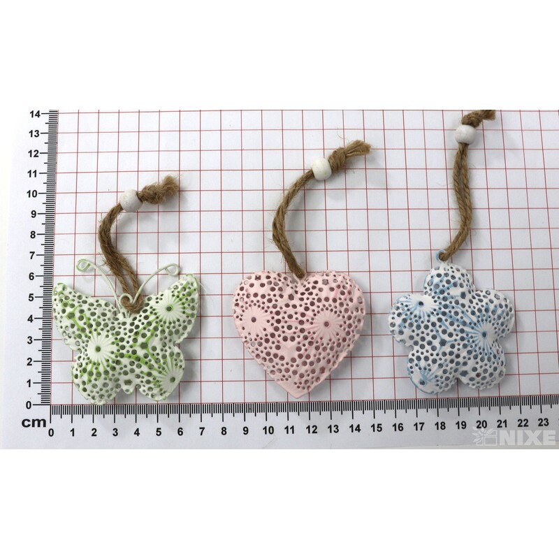 ZÁVĚS PLECH MIX 3ks 6cm*