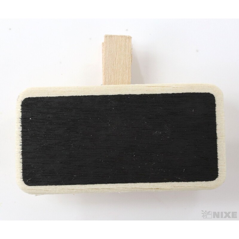 KOLÍČEK TABULE 5x3,5cm 6ks*ČERNÁ