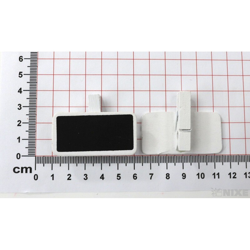 KOLÍČEK TABULE 5x3,5cm 6ks*ČERNÁ