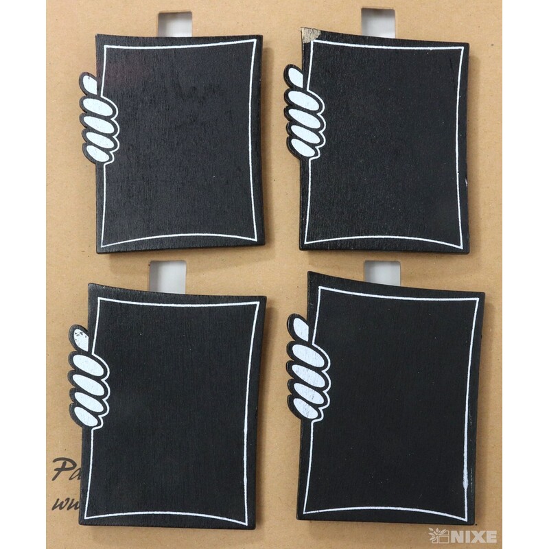 KOLÍČEK TABULE 6x5cm 4ks*PŘÍRODNÍ