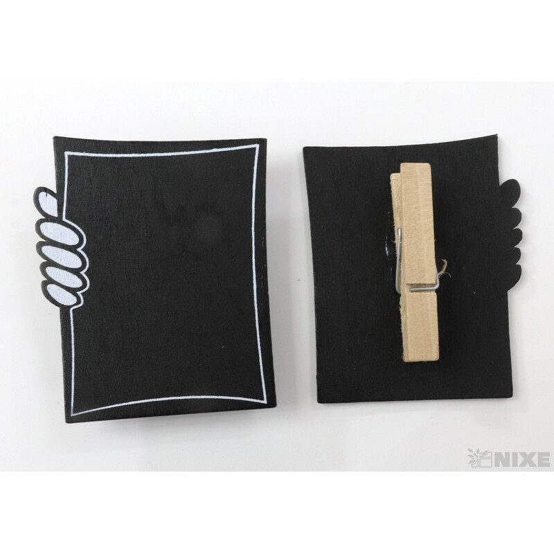 KOLÍČEK TABULE 6x5cm 4ks*PŘÍRODNÍ