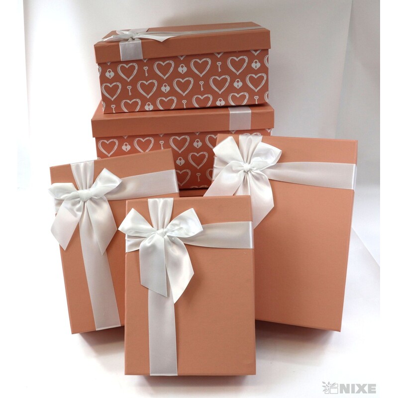 KRABICE 35x16x28cm 33x14x26 31x12x24 29x10x22 27x20x8 25x18x6*RŮŽOVÁ