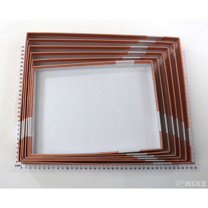 KRABICE 35x16x28cm 33x14x26 31x12x24 29x10x22 27x20x8 25x18x6*RŮŽOVÁ