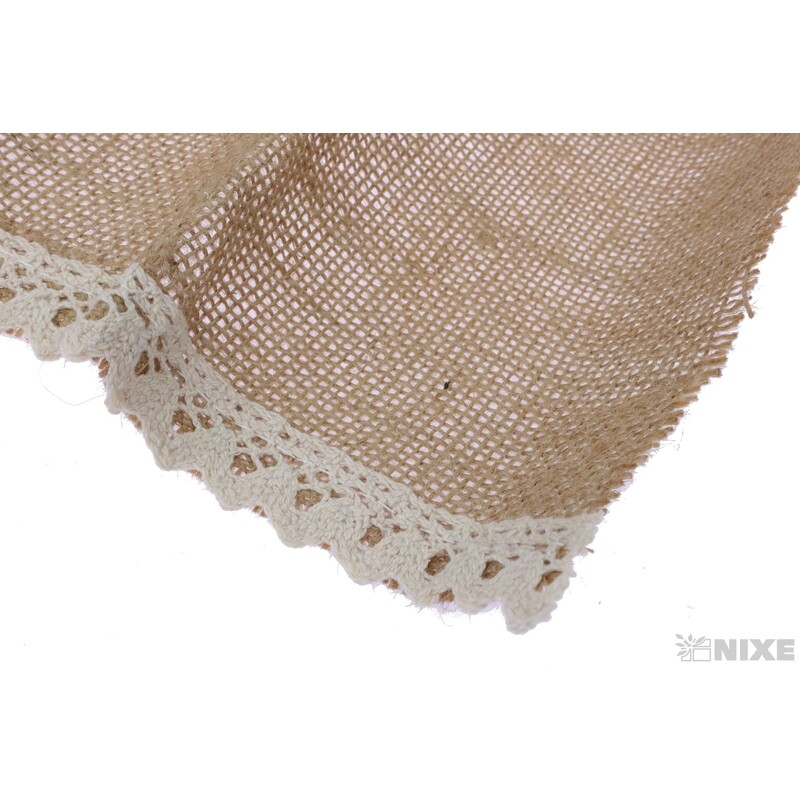 ROLE JUTA KRAJKA 28cmx3yd*PŘÍRODNÍ V+