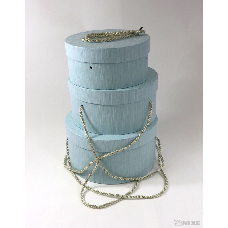 KVĚTINOVÝ BOX pr. 21x11cm 20x10 17x8*MIX BAREV