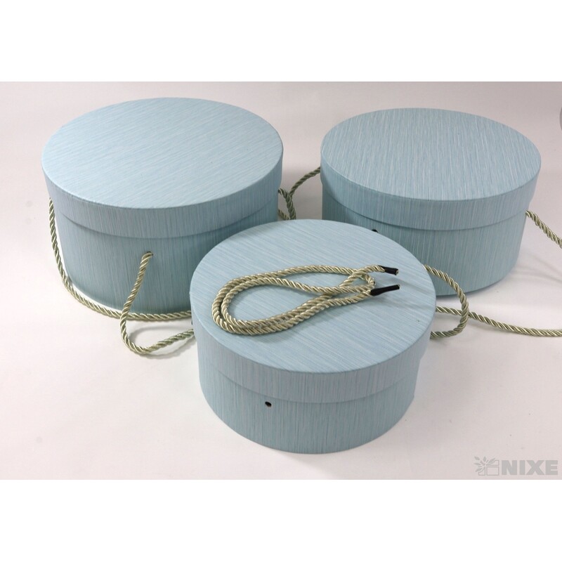 KVĚTINOVÝ BOX pr. 21x11cm 20x10 17x8*MIX BAREV