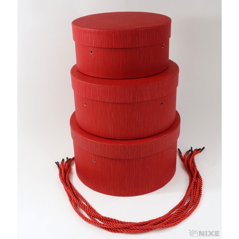 KVĚTINOVÝ BOX pr. 21x11cm 20x10 17x8*MIX BAREV