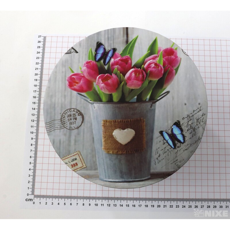 KVĚTINOVÝ BOX MIX 3ks pr. 21x18cm 16,5x18 15x15*