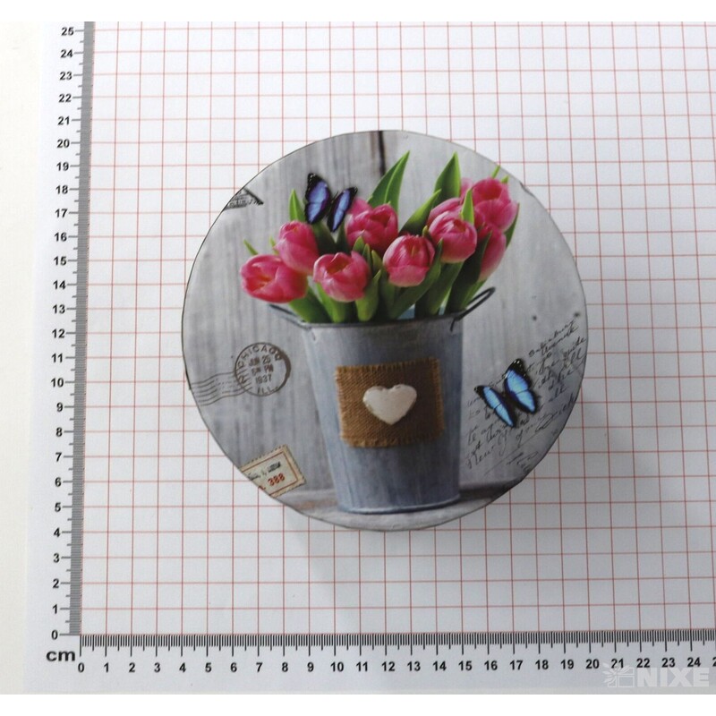 KVĚTINOVÝ BOX MIX 3ks pr. 21x18cm 16,5x18 15x15*