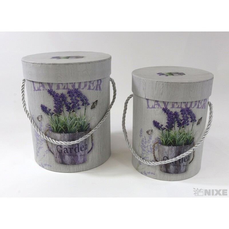 KVĚTINOVÝ BOX 2ks pr. 14x18cm 11x15*MIX BAREV