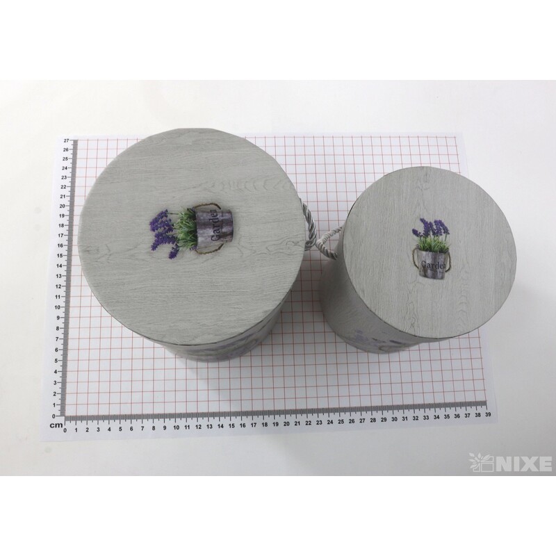 KVĚTINOVÝ BOX 2ks pr. 14x18cm 11x15*MIX BAREV