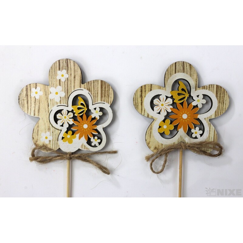 ZÁPICH KVĚT 7x27cm 6ks*PŘÍRODNÍ