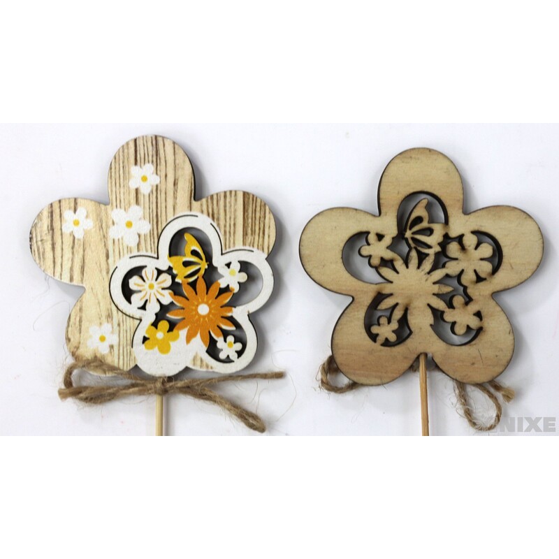 ZÁPICH KVĚT 7x27cm 6ks*PŘÍRODNÍ