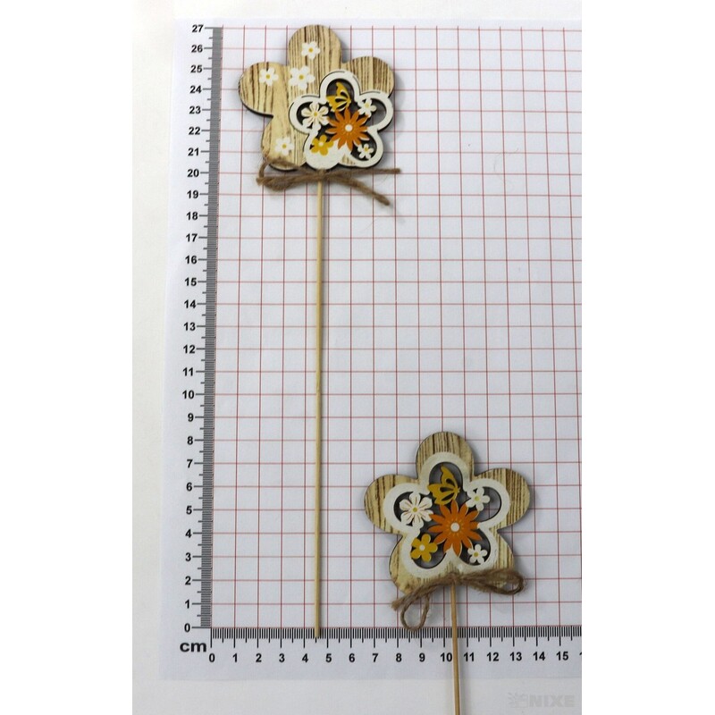 ZÁPICH KVĚT 7x27cm 6ks*PŘÍRODNÍ