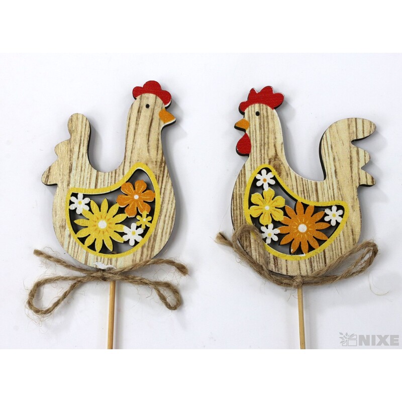 ZÁPICH SLEPIČKA 7x27cm 6ks*PŘÍRODNÍ