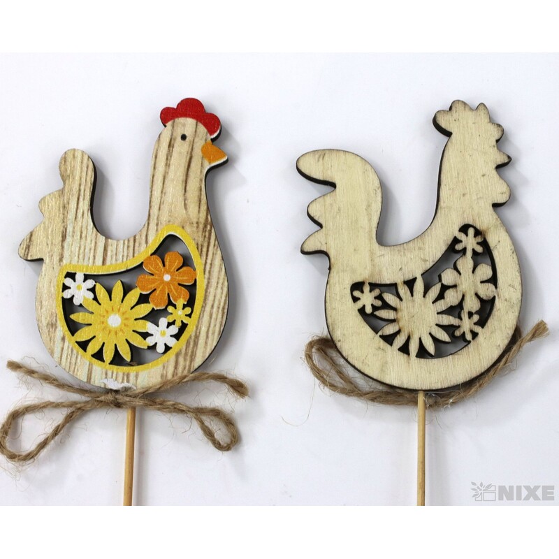 ZÁPICH SLEPIČKA 7x27cm 6ks*PŘÍRODNÍ