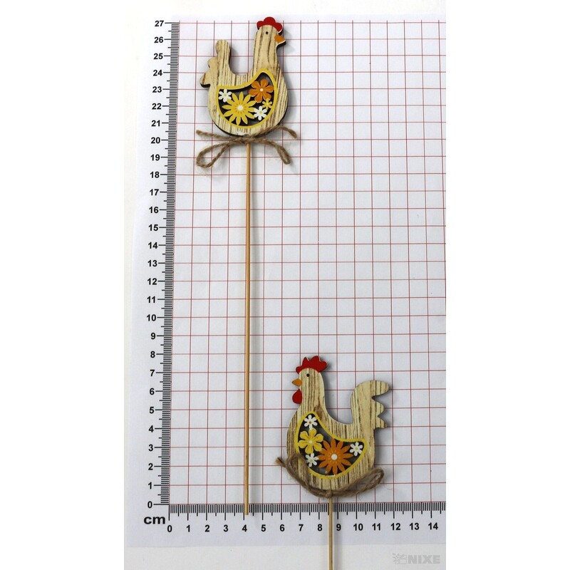 ZÁPICH SLEPIČKA 7x27cm 6ks*PŘÍRODNÍ