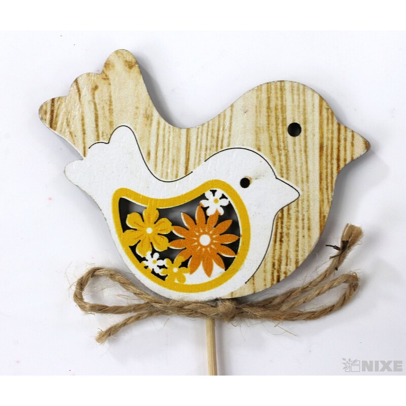 ZÁPICH PTÁČEK 7x27cm 6ks*PŘÍRODNÍ