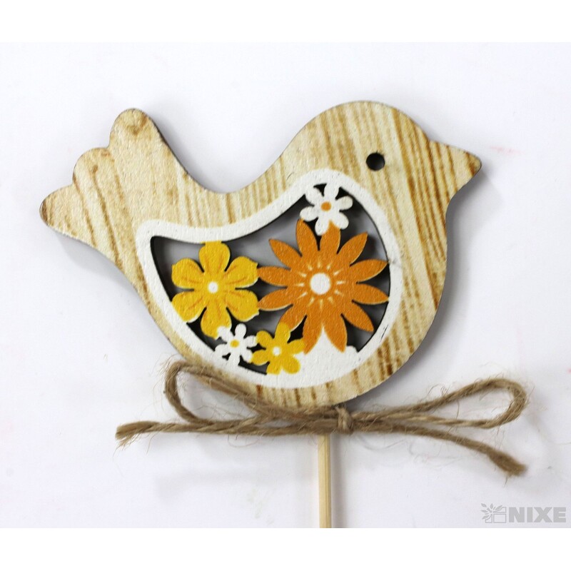 ZÁPICH PTÁČEK 7x27cm 6ks*PŘÍRODNÍ