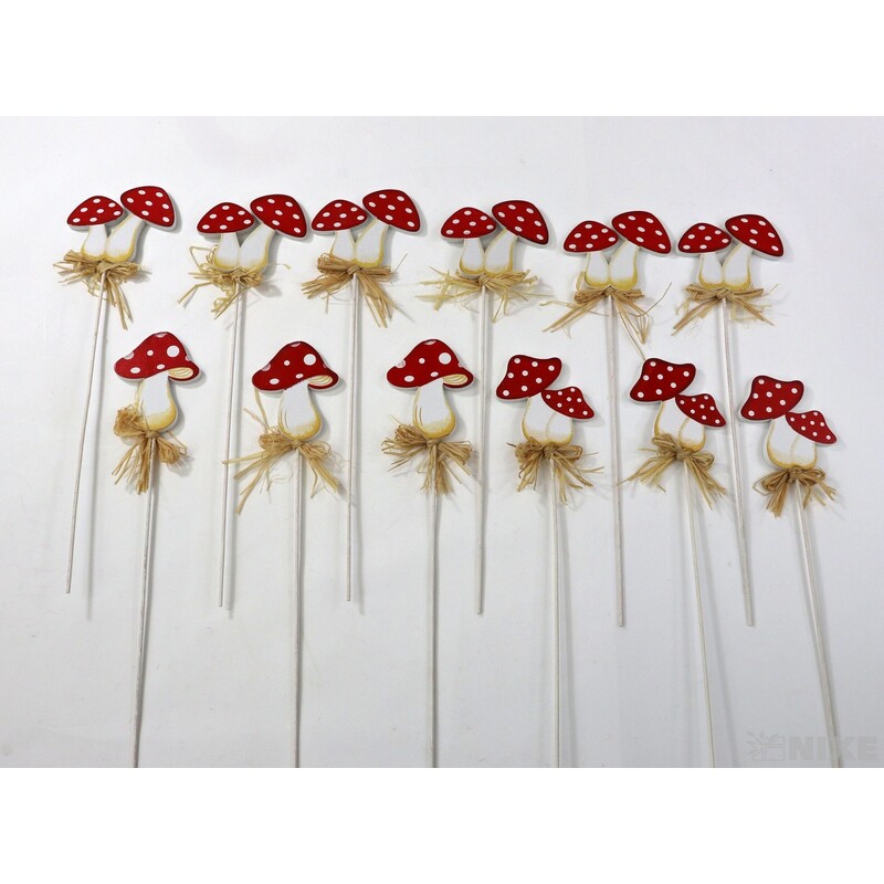 ZÁPICH MUCHOMŮRKA 6x26cm 12ks