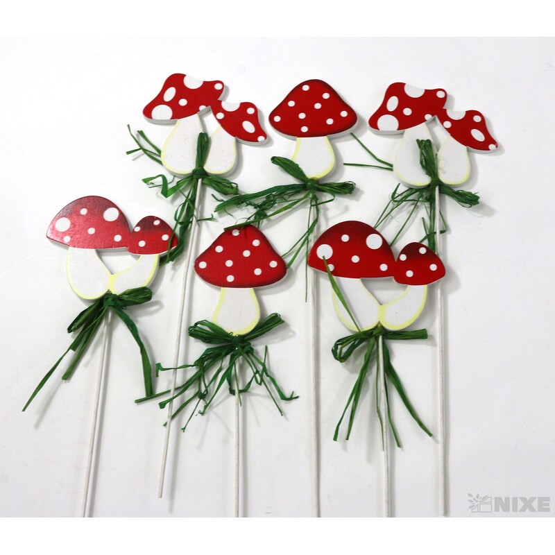 ZÁPICH MUCHOMŮRKA 7x27cm 6ks