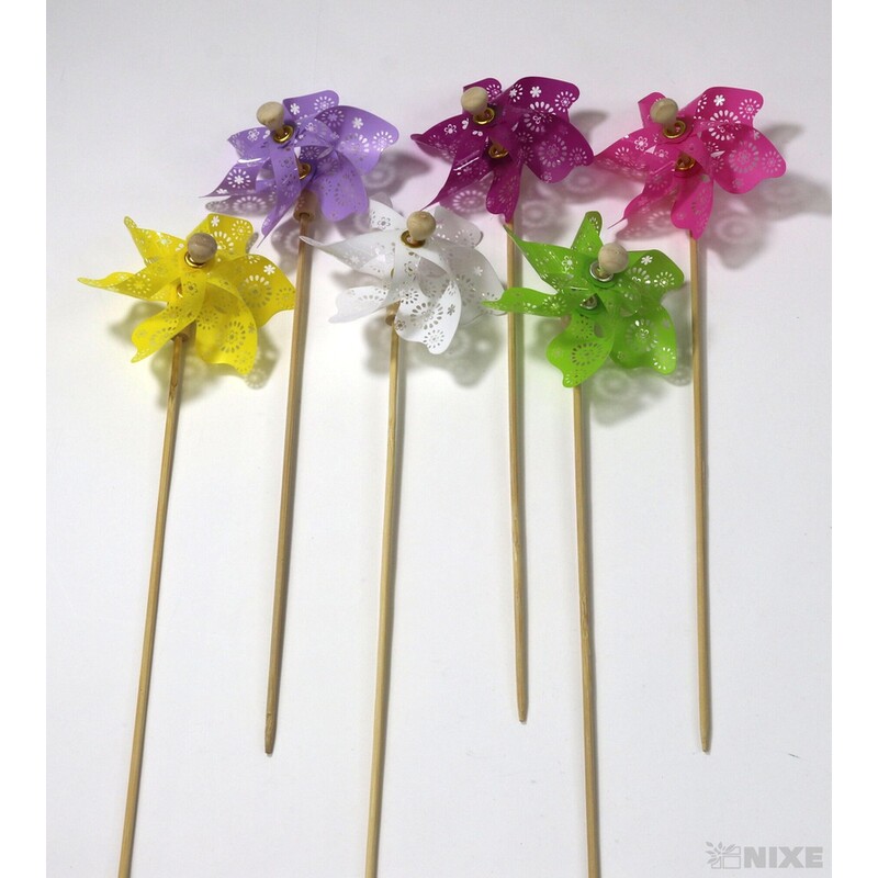 ZÁPICH VĚTRNÍK 8x27cm 6ks*MIX BAREV