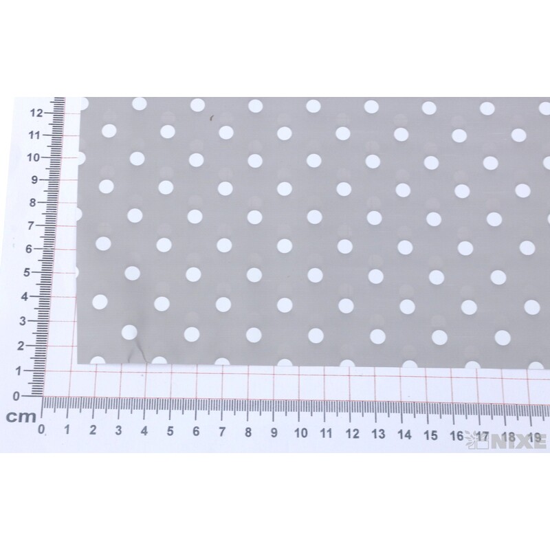 ROLE PLAST PUNTÍK 50cmx9yd*STŘÍBRNÁ