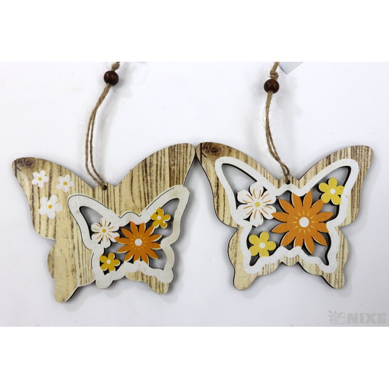 ZÁVĚS MOTÝL 12x10cm 4ks*