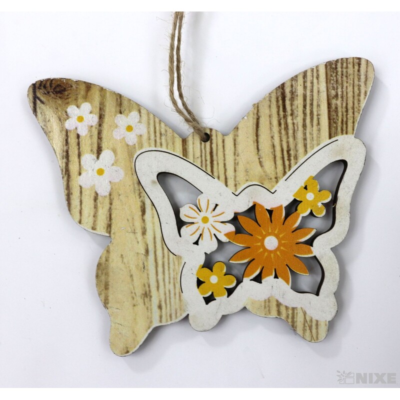 ZÁVĚS MOTÝL 12x10cm 4ks*