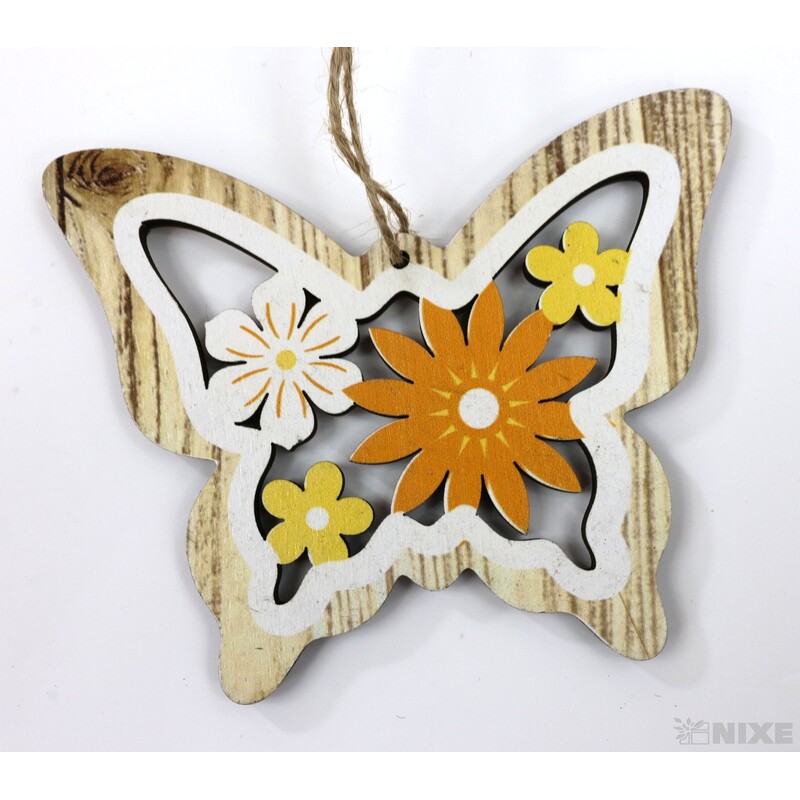 ZÁVĚS MOTÝL 12x10cm 4ks*