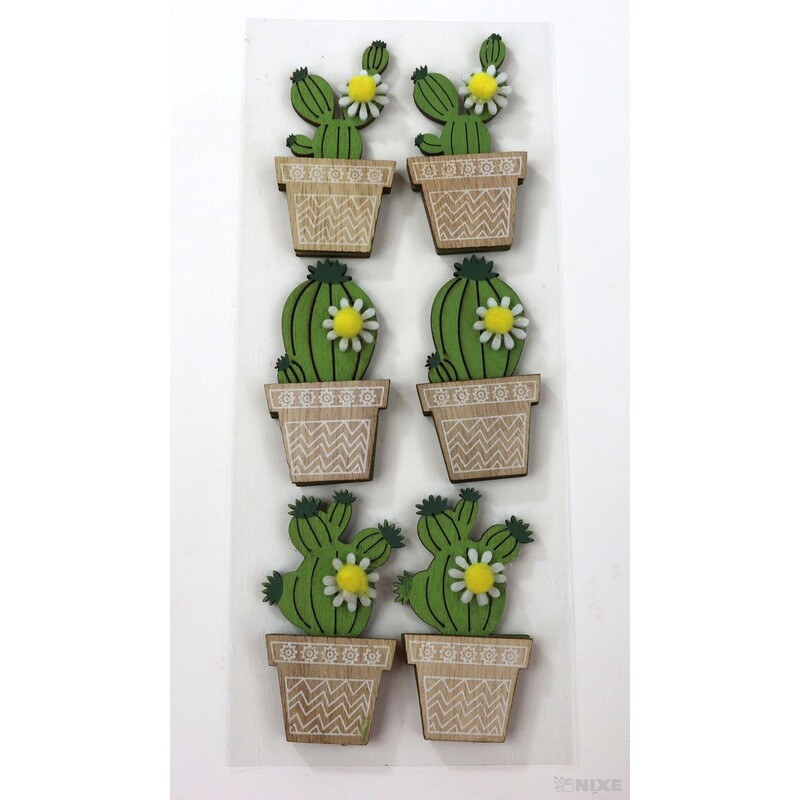 KAKTUS NALEP. 6cm 6ks*